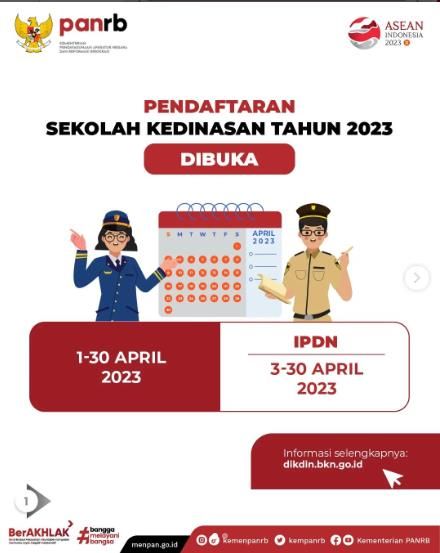 Formasi Sekolah Kedinasan 2023 Lengkap Seluruh Kampus ASN Institute