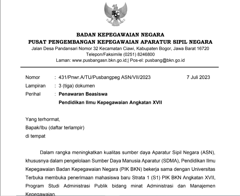 program beasiswa