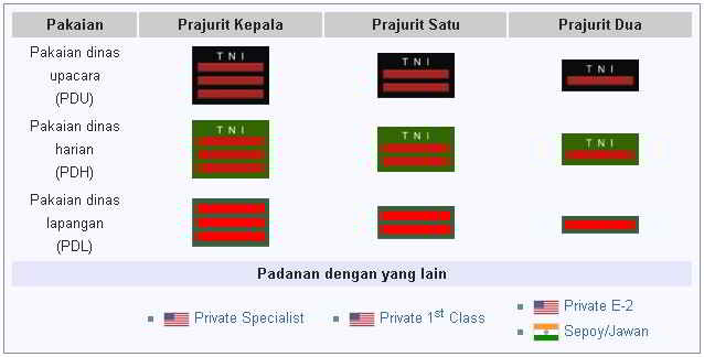 Tingkatan Pangkat TNI AD, AL, AU Yang Wajib Diketahui!