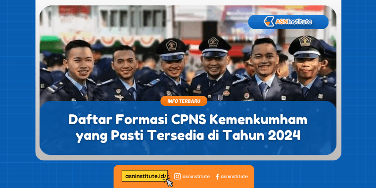 formasi cpns kemenkumham