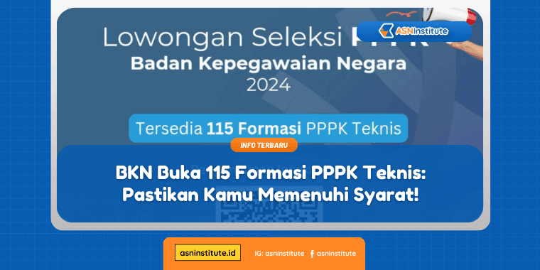 formasi pppk teknis